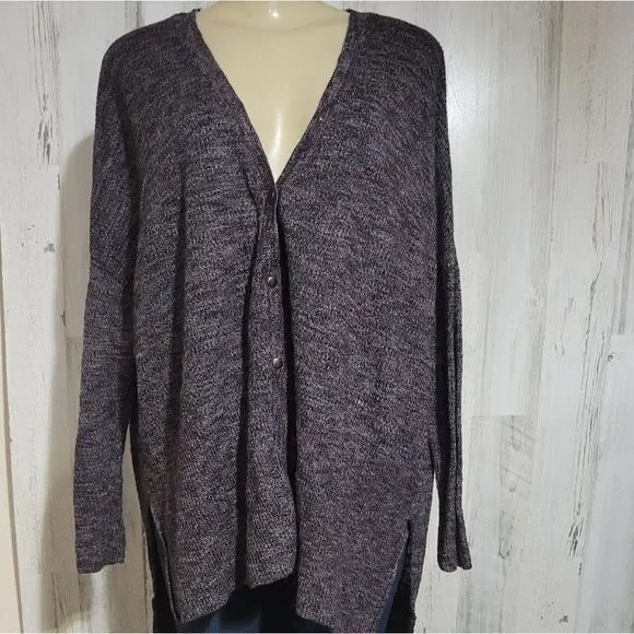 FREE PEOPLE HI LO TGIF CARDIGAN - Picture 2 of 10